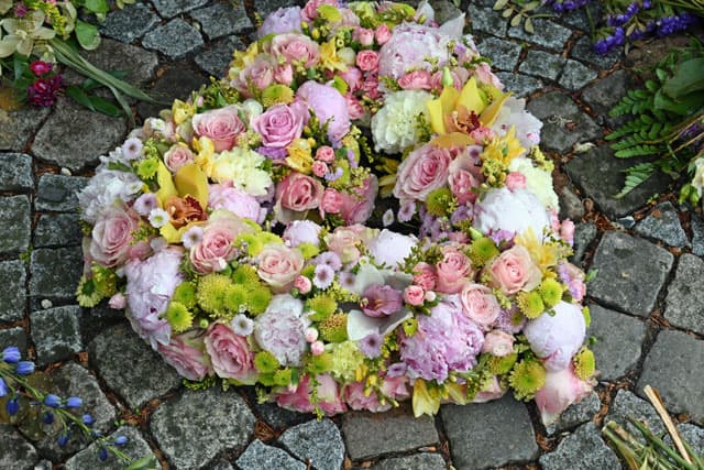 Coronas funerarias en A Coruña